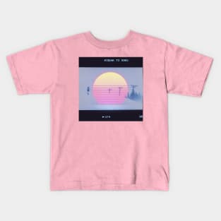 90s RetroSki Kids T-Shirt